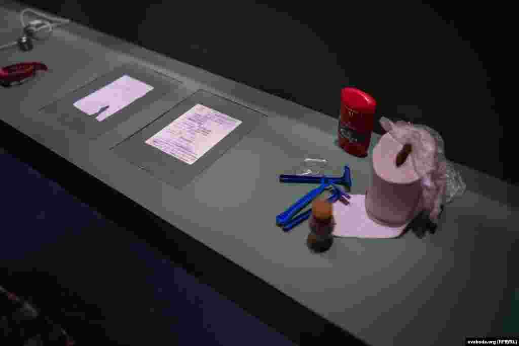 Предметы личной гигиены, которые используют политзаключенные