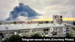 Последствия удара Украины по нефтезаводу в Самарской области