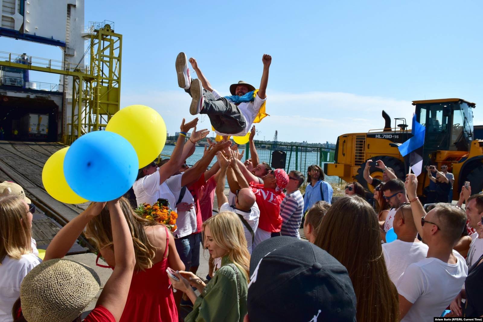 Возвращение Артемия Сурина в Украину. Фото: Государственная пограничная служба Украины