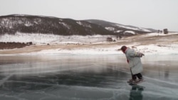 Человек на карте: баба Люба – байкальская конькобежка