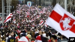 Протесты против сфальсифицированных результатов президентских выборов в Беларуси. 6 сентября 2020 года