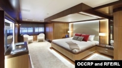 Интерьеры яхты &quot;Prima&quot;, формально принадлежащей нефтяной компании SOCAR, фото OCCRP