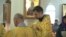 Belarus -- Orthodox priest-blogger during a mass on December 10, 2018